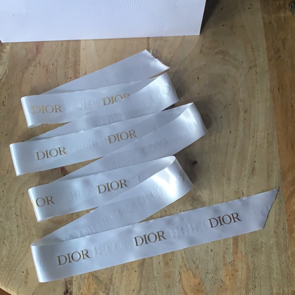 DIOR Silk Ribbon - 2” wide